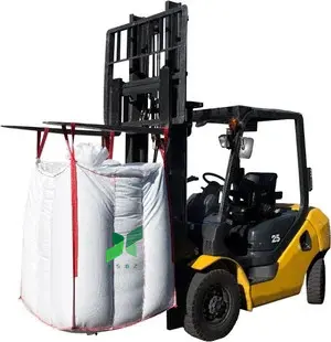 Super Sack FIBC 1 Ton Big Jumbo Bags for Cement Fertilizer Feed Chemicals Package Bags